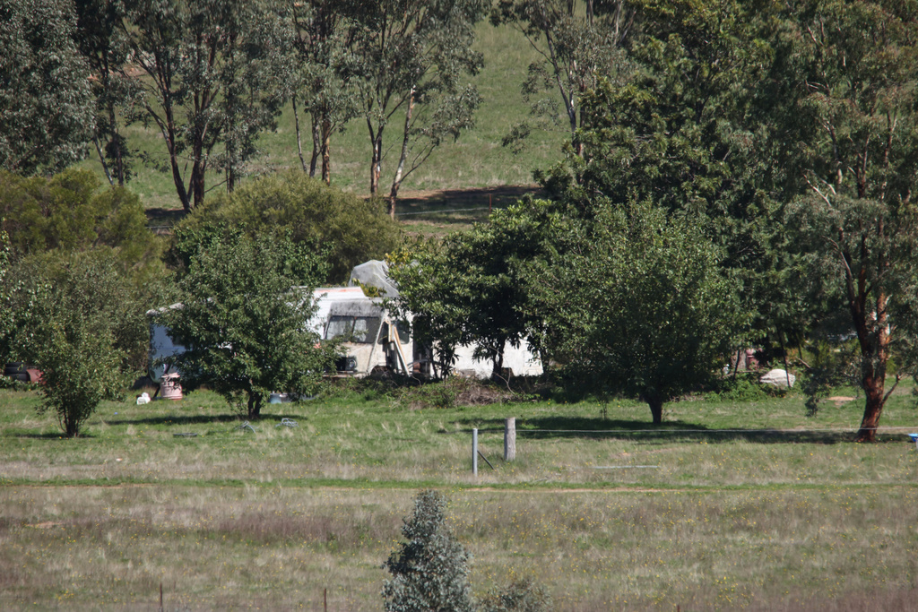 A rural property at Tholongolong near Walwa, in the state of Victoria, Australia, Monday, March 30, 2026. (Jodie Mcmaster/AAP Image via AP)