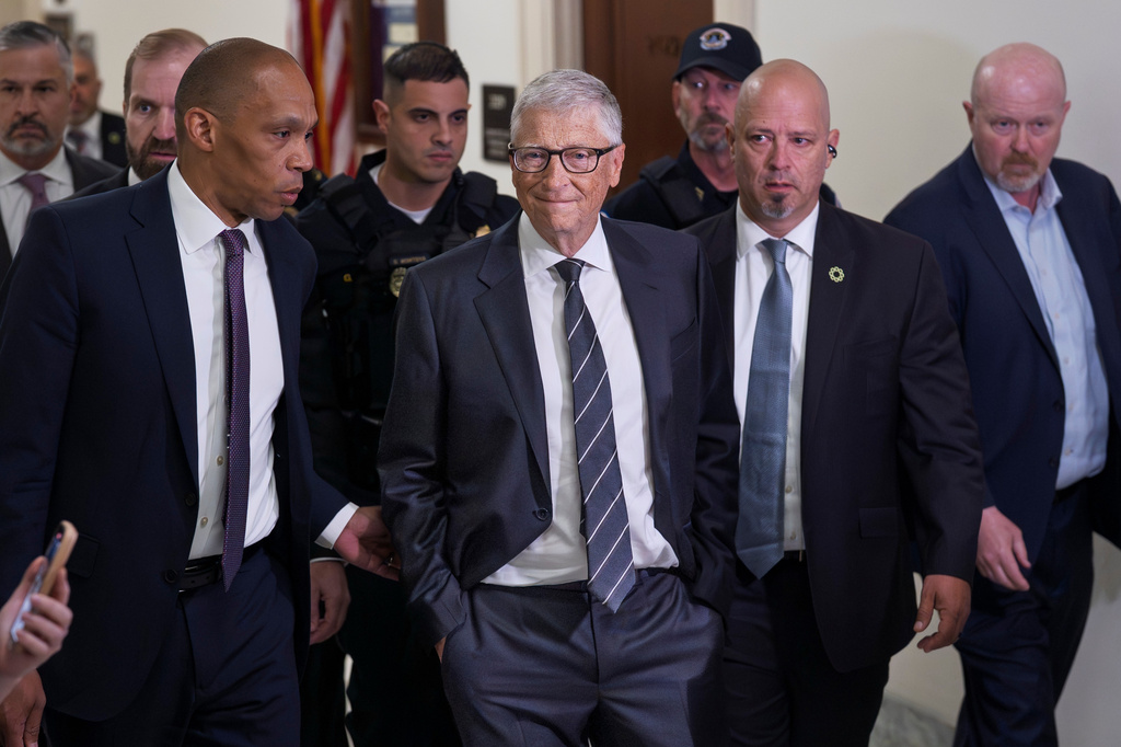 Bill Gates, co-founder of Microsoft, arrives on Capitol Hill for a closed-door interview with the House Oversight Committee investigating convicted sex offender Jeffrey Epstein, in Washington, Wednesday, June 10, 2026. (AP Photo/J. Scott Applewhite)