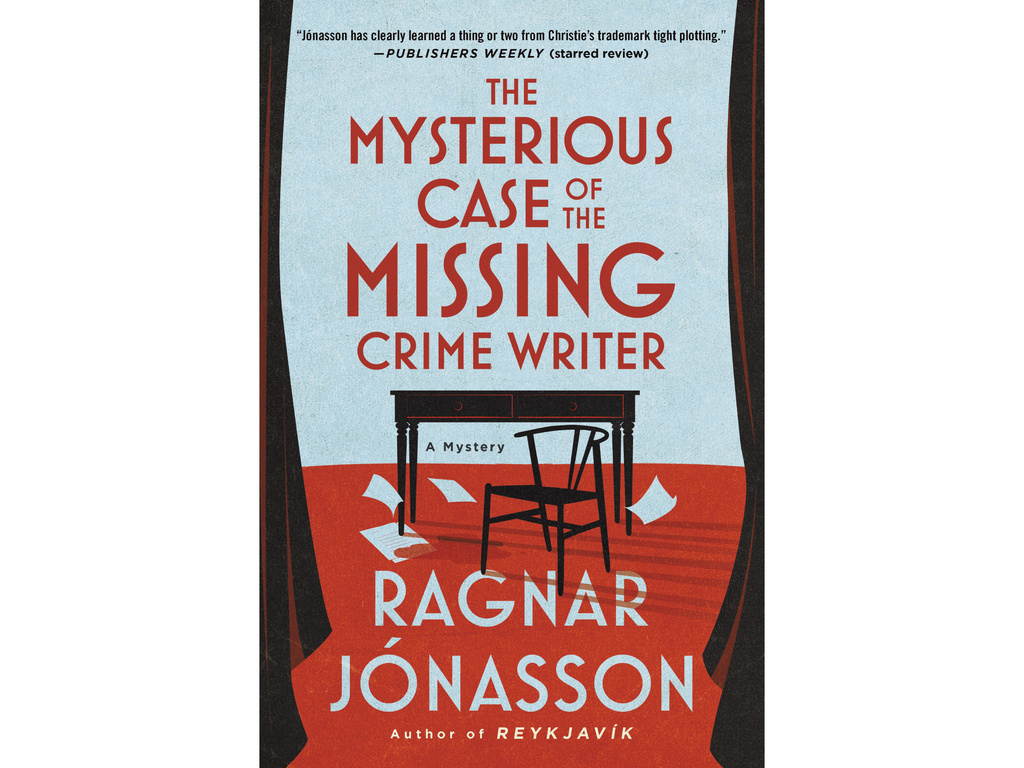 This cover image released by Minotaur shows "The Mysterious Case of the Missing Crime Writer" by Ragnar Jonasson. (Minotaur via AP)