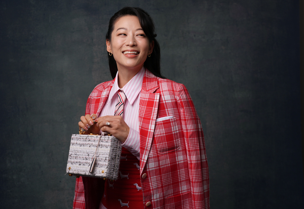 Actor Arden Cho poses for a portrait in Los Angeles on Tuesday, Aug. 26, 2025. (AP Photo/Chris Pizzello)