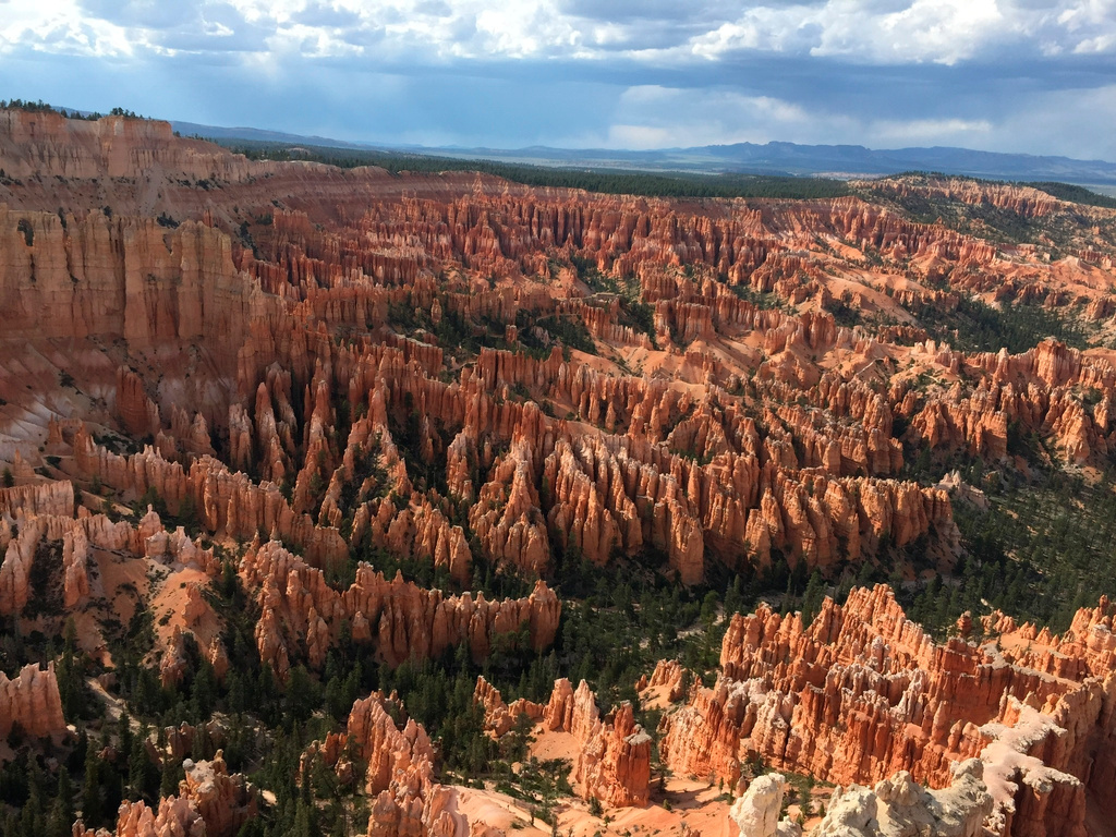 FILE - Hoodoos, also called tent rocks, fairy chimneys and earth pyramids, at Inspiration Point in Bryce Canyon National Park in Utah, on May 25, 2017. (AP Photo/Eva Parziale, File)
