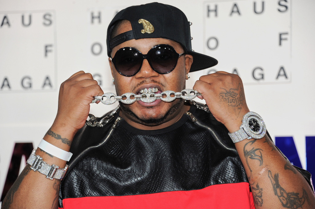 FILE - Rapper Carl "Twista" Mitchell attends the ARTPOP album release and artRave event the Brooklyn Navy Yard on Sunday, Nov. 10, 2013 in New York City. (Photo by Evan Agostini/Invision/AP, File)