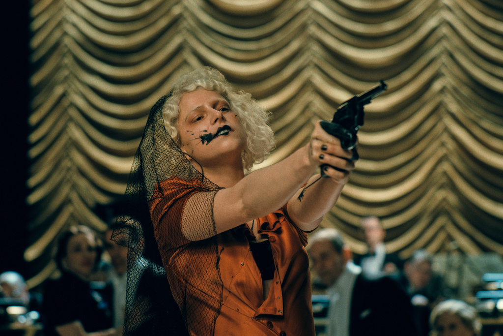 This image released by Warner Bros Entertainment shows Jessie Buckley in a scene from "The Bride!" (Warner Bros Entertainment via AP)