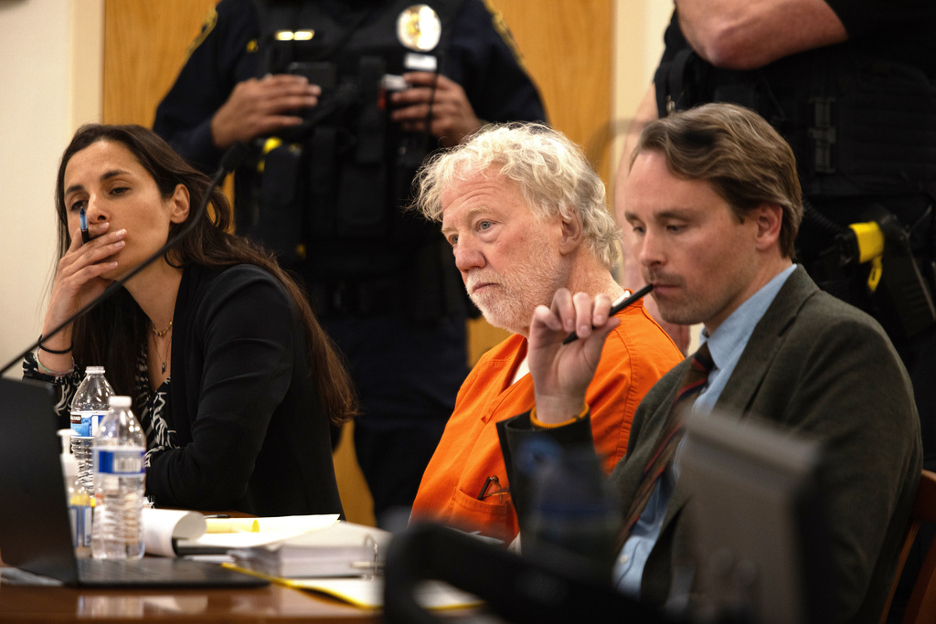 Director and actor Timothy Busfield appears at a hearing in the Second District Judicial Court at the Bernalillo County Courthouse, Tuesday, Jan. 20, 2026, in Albuquerque, N.M. (AJ Skuy for Fox News Digital Pool Photo via AP)