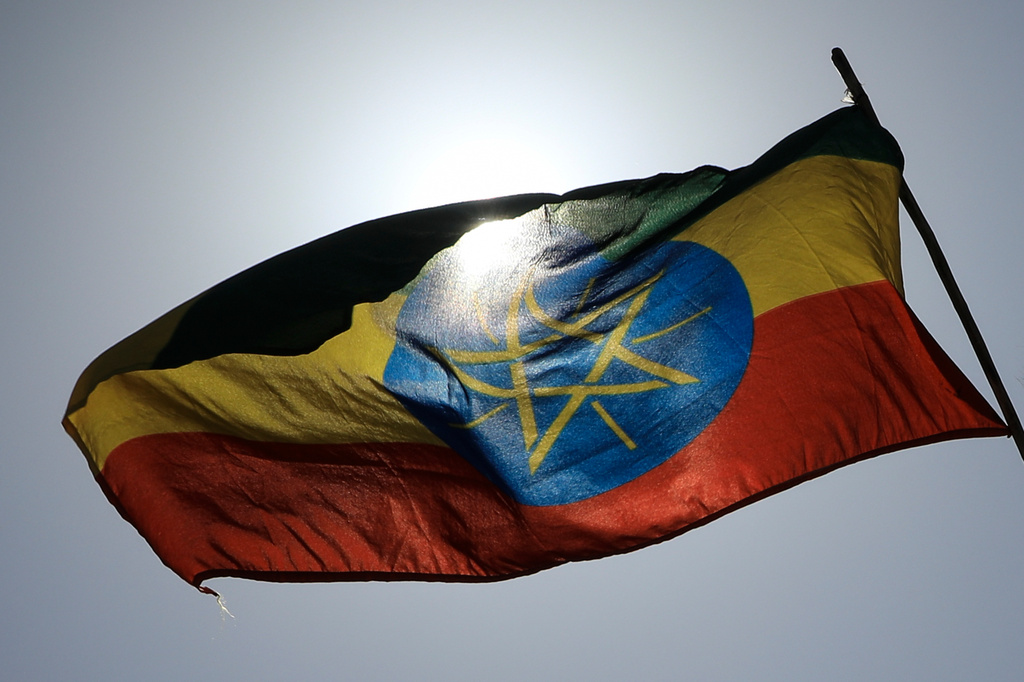 FILE - An Ethiopian flag is seen in Addis Ababa, Ethiopia, on May 5, 2022. (AP Photo, File)