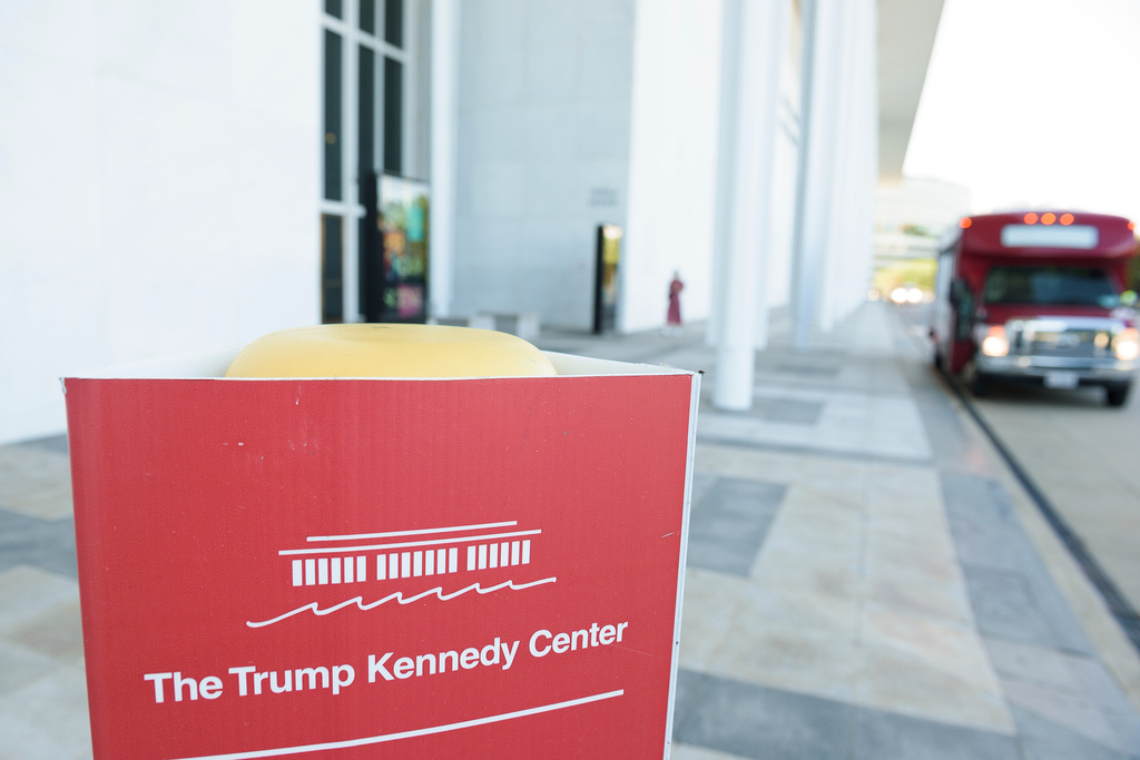 The John F. Kennedy Center for Performing Arts is seen in Washington, Friday, May 29, 2026. (AP Photo/Cliff Owen)