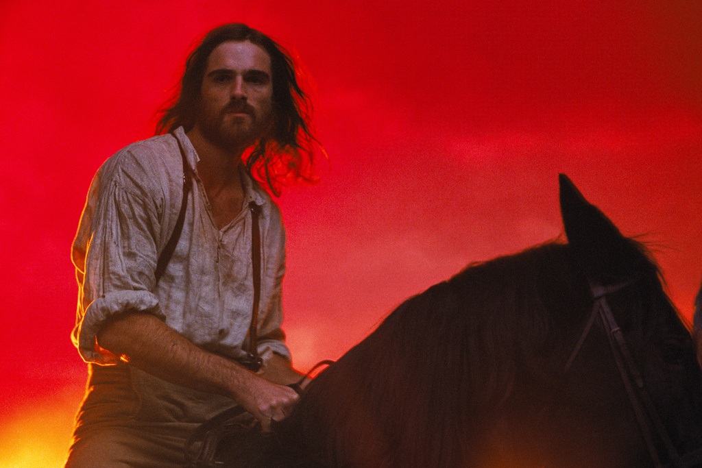 This image released by Warner Bros. Pictures shows Jacob Elordi in a scene from "Wuthering Heights." (Warner Bros. Pictures via AP)