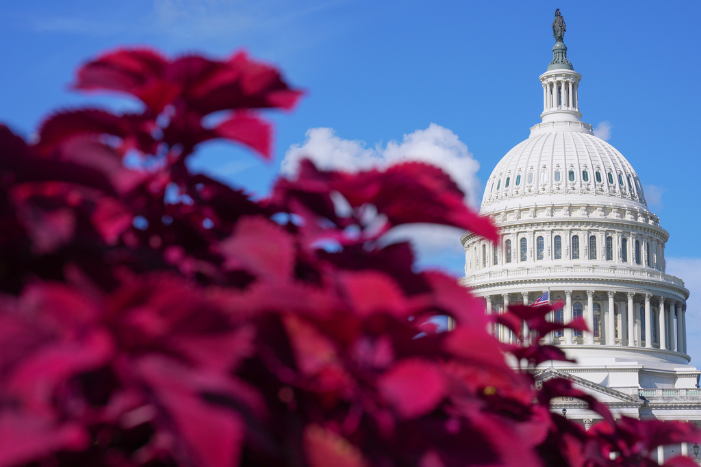 The U.S. Capitol is seen Friday, Sept. 18, 2026, in Washington. (AP Photo/Mariam Zuhaib)