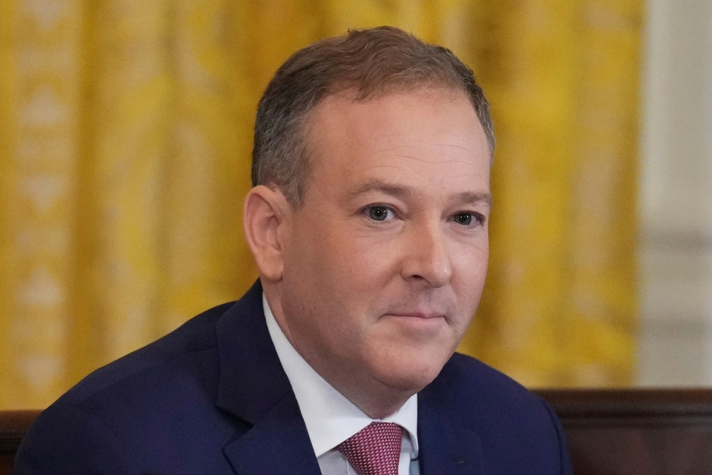 FILE - EPA Administrator Lee Zeldin attends a Make America Healthy Again (MAHA) Commission Event in the East Room of the White House, May 22, 2025, in Washington. (AP Photo/Jacquelyn Martin, File)