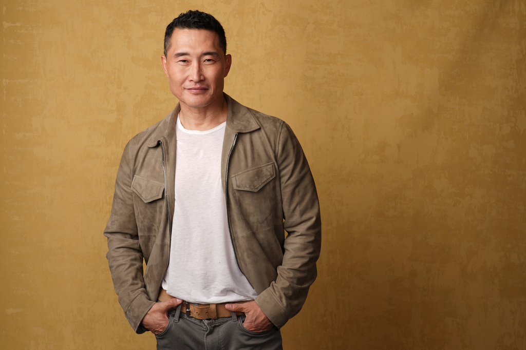 FILE - Daniel Dae Kim poses for a portrait during Comic-Con International in San Diego on July 25, 2025. (AP Photo/Chris Pizzello, File)