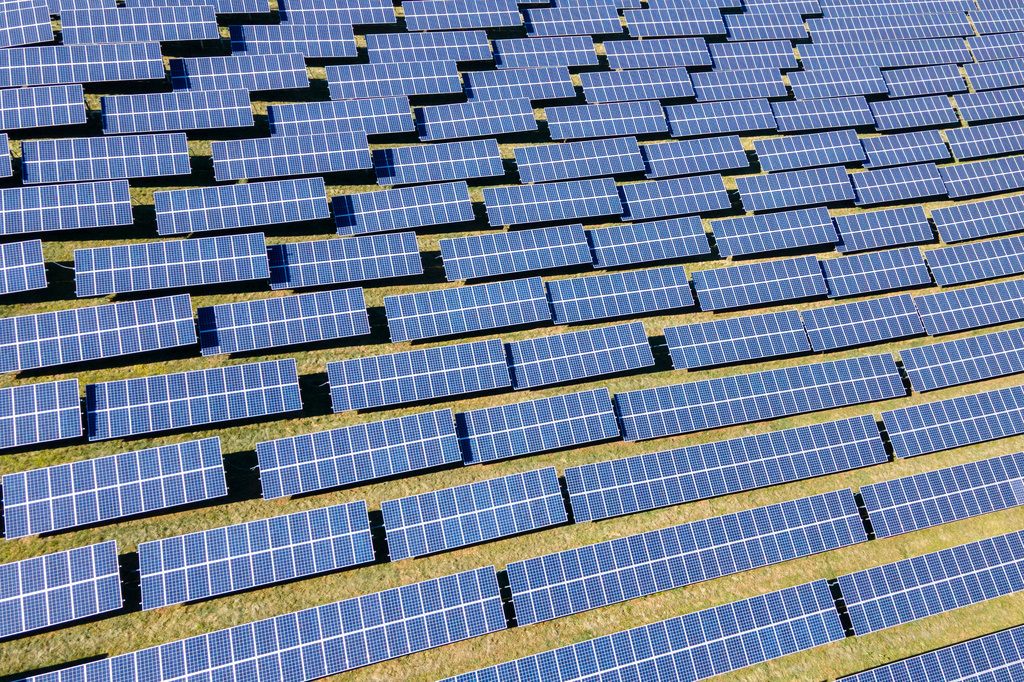 FILE - A solar farm is seen, Aug. 23, 2025, in Liberty, N.Y. (AP Photo/Ted Shaffrey, File)