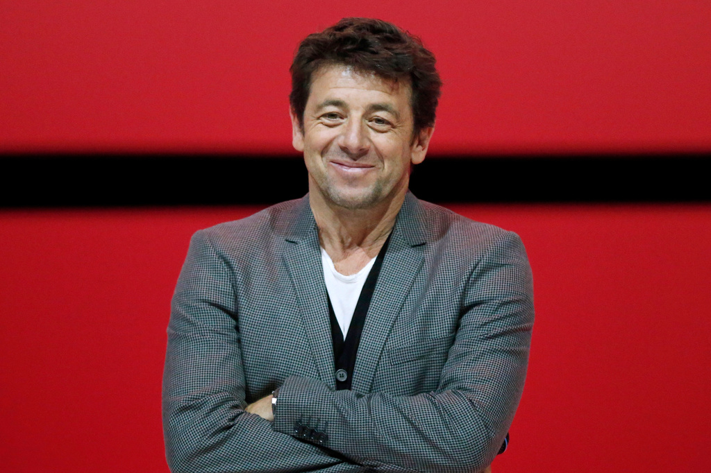 FILE - French singer Patrick Bruel attends the official presentation of Paris as a candidate for the 2024 Olympic summer games in Paris, France, on Feb. 17, 2016. (AP Photo/Francois Mori, File)