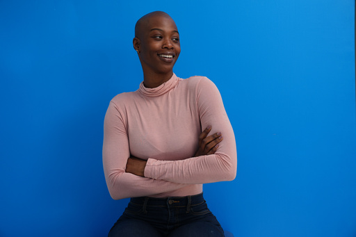 Aicha Soumaoro poses in West Chester, Pa., Friday, Oct. 17, 2025. (AP Photo/Matt Rourke) Aicha Soumaoro poses in West Chester, Pa., Friday, Oct. 17, 2025. (AP Photo/Matt Rourke)