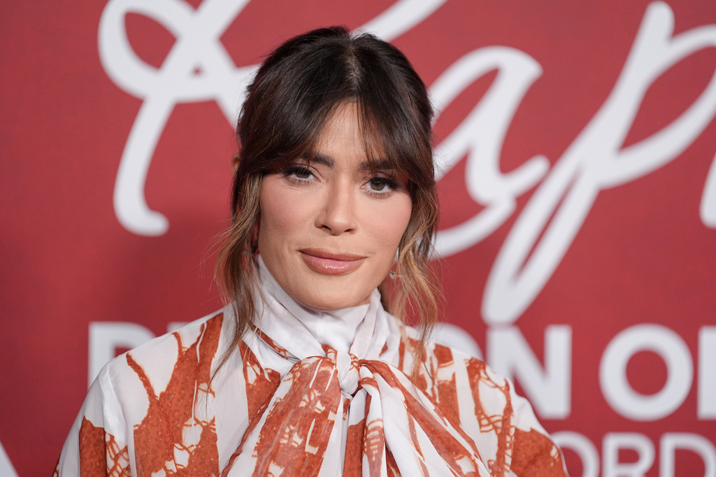 Kany Garcia arrives at the 26th Latin Grammys Person of the Year award ceremony on Wednesday, Nov. 12, 2025, at Mandalay Bay in Las Vegas. (AP Photo/Chris Pizzello)