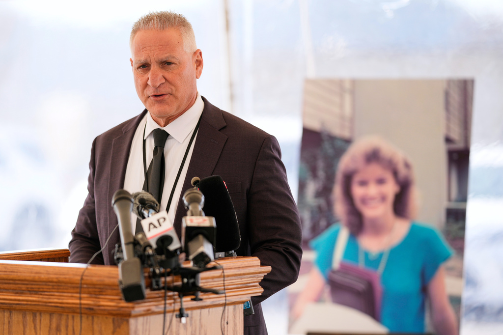 FILE - Tennessee Department of Correction Commissioner Frank Strada speaks to the media after the execution of Harold Wayne Nichols, Dec. 11, 2025, in Nashville, Tenn. (AP Photo/George Walker IV, File)