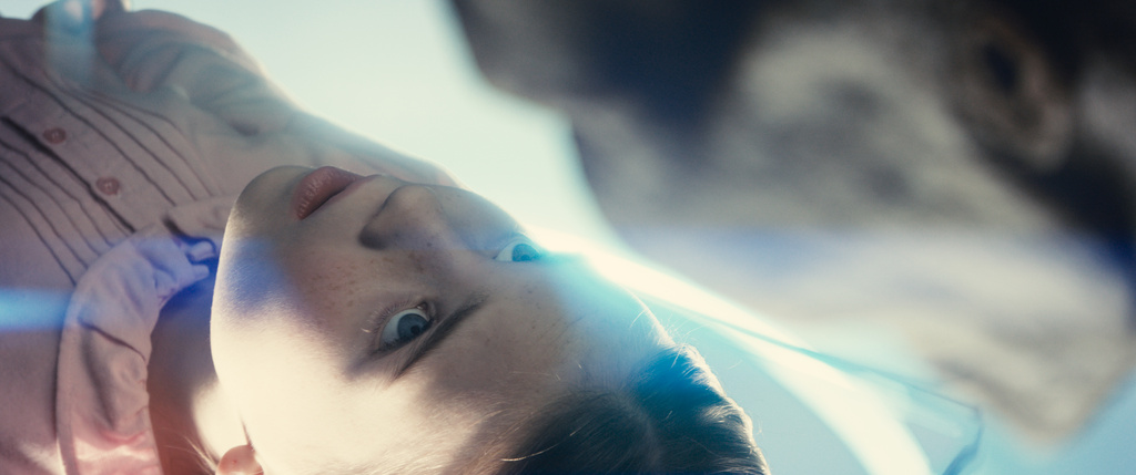 This image released by Universal Pictures shows a scene from "Disclosure Day." (Universal Pictures and Amblin Entertainment via AP)