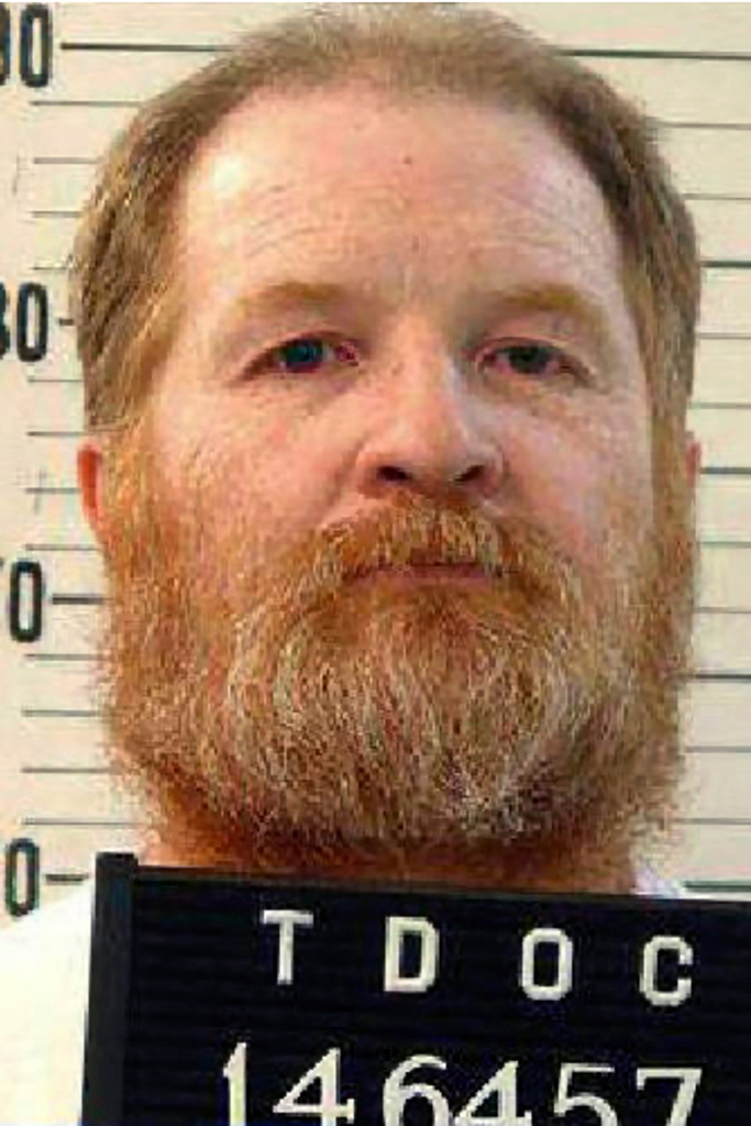 FILE - This undated photo released by the Tennessee Department of Corrections shows Harold Nichols in Tennessee. (Tennessee Department of Corrections via the Chattanooga Free Press via AP, File)