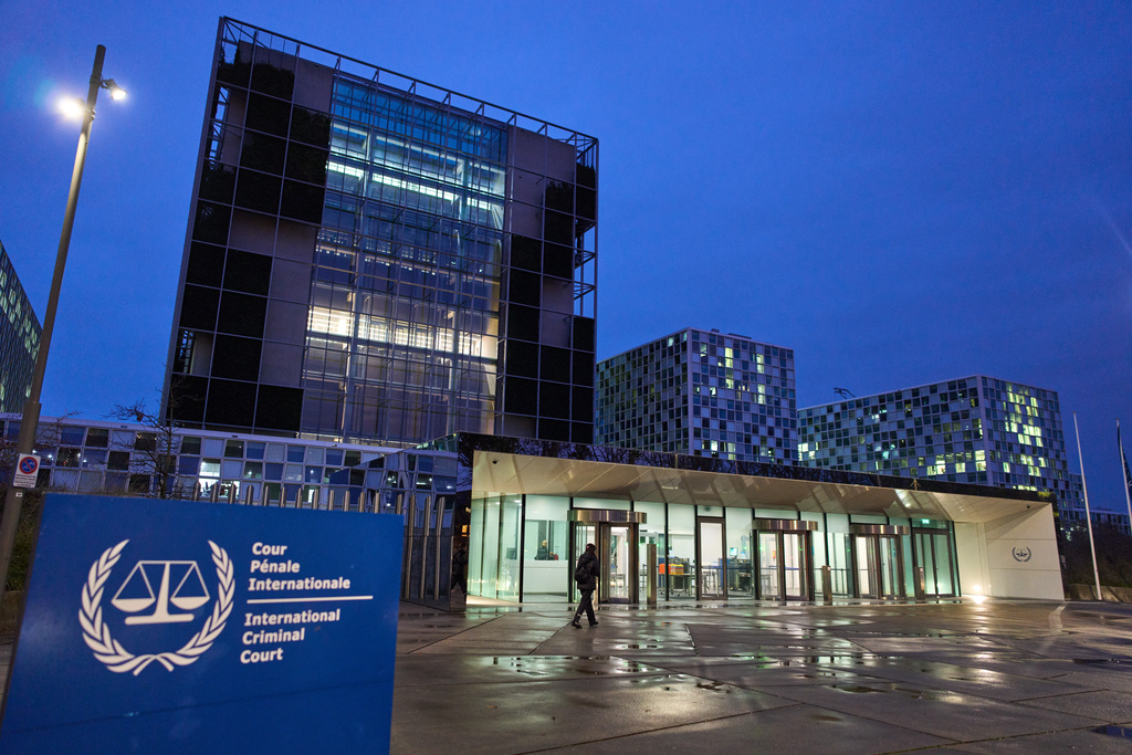 An exterior view of the International Criminal Court, ICC, where Ali Muhammad Ali Abd al-Rahman, a leader of the Sudanese Janjaweed militia, will hear the court's verdict, in The Hague, Netherlands, Tuesday, Dec. 9, 2025. (AP Photo/Peter Dejong)