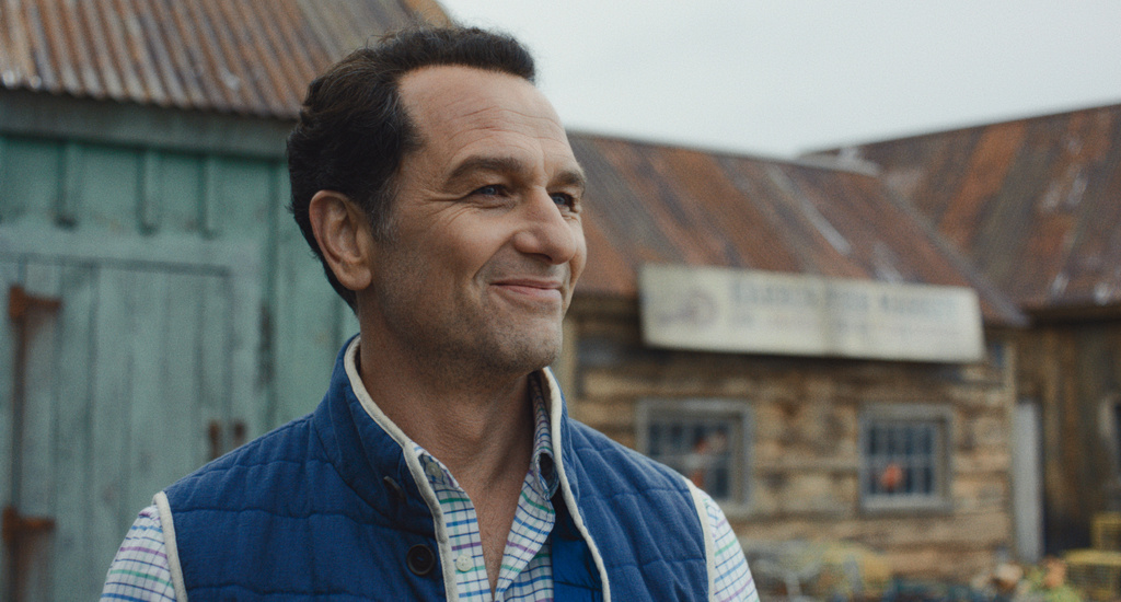 This image released by Apple TV+ shows Matthew Rhys in a scene from "Widow's Bay." (Apple TV+ via AP)