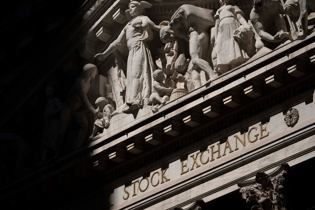 FILE - A general view of the New York Stock Exchange is seen, Aug. 7, 2026, in New York. (AP Photo/Yuki Iwamura, File)