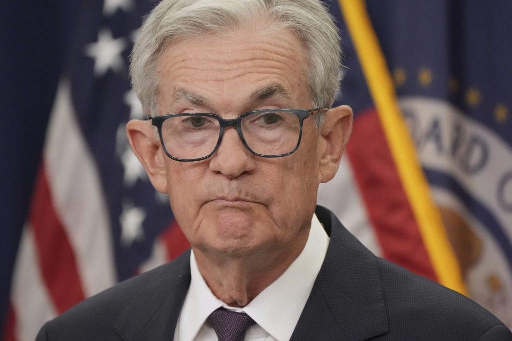 Federal Reserve Chairman Jerome Powell speaks during a news conference following the Federal Open Market Committee meeting, Wednesday, Sept. 17, 2025, at the Federal Reserve Board Building in Washington. (AP Photo/Jacquelyn Martin)