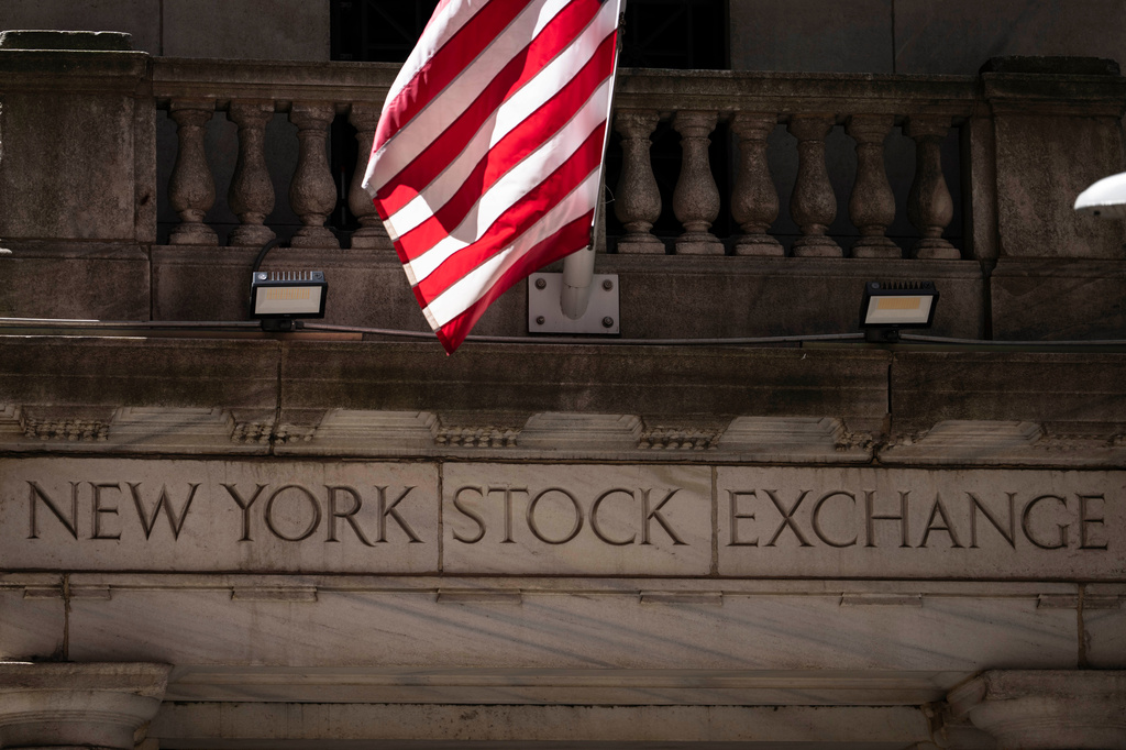 A general view shows the New York Stock Exchange, Friday, Aug. 7, 2026, in New York. (AP Photo/Yuki Iwamura)