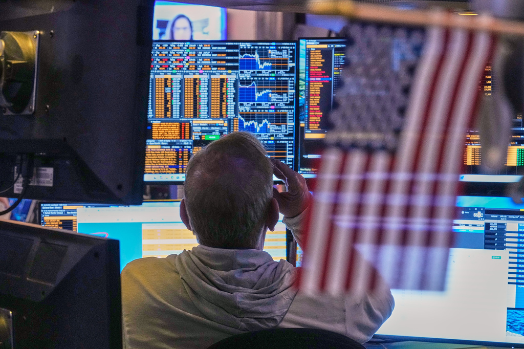Trader Richard Cohen works on the floor of the New York Stock Exchange, Friday, May 29, 2026. (AP Photo/Richard Drew)