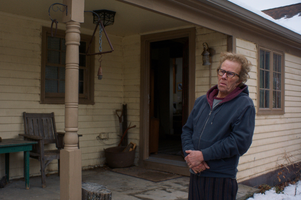 This image released by Mubi shows Tom Waits in a scene from "Father Mother Sister Daughter." (Mubi via AP)