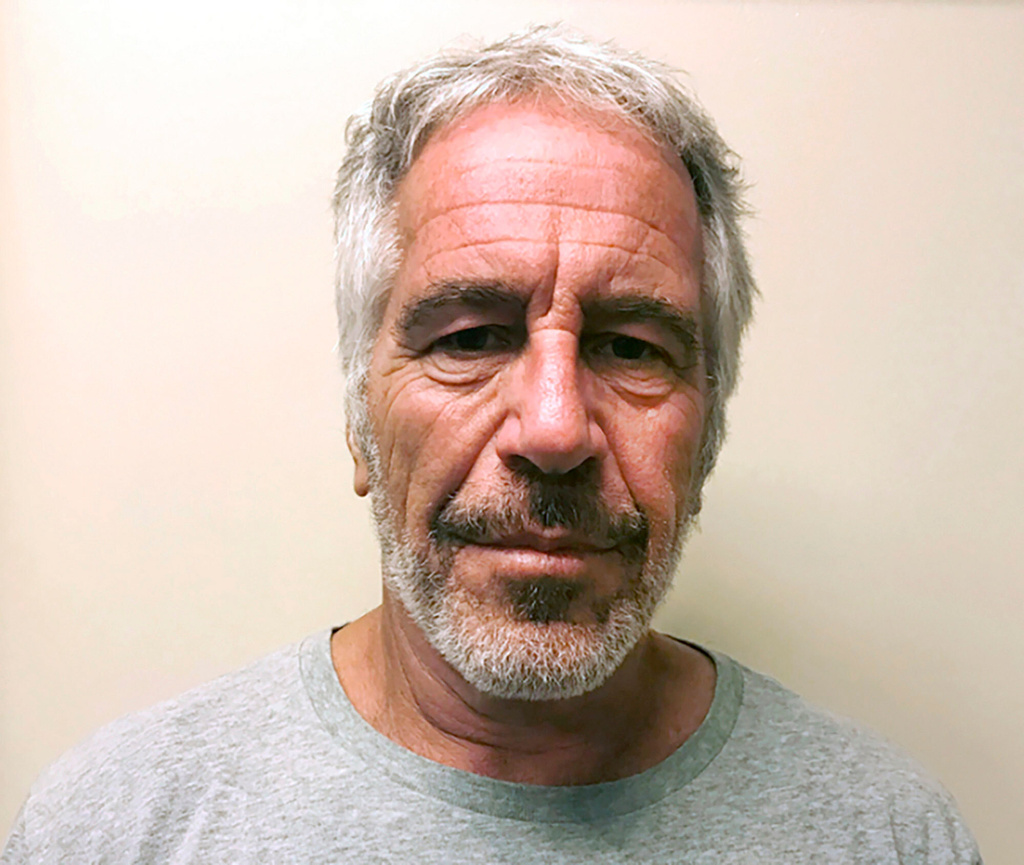 FILE - This March 28, 2017, photo provided by the New York State Sex Offender Registry shows Jeffrey Epstein. (New York State Sex Offender Registry via AP, File)