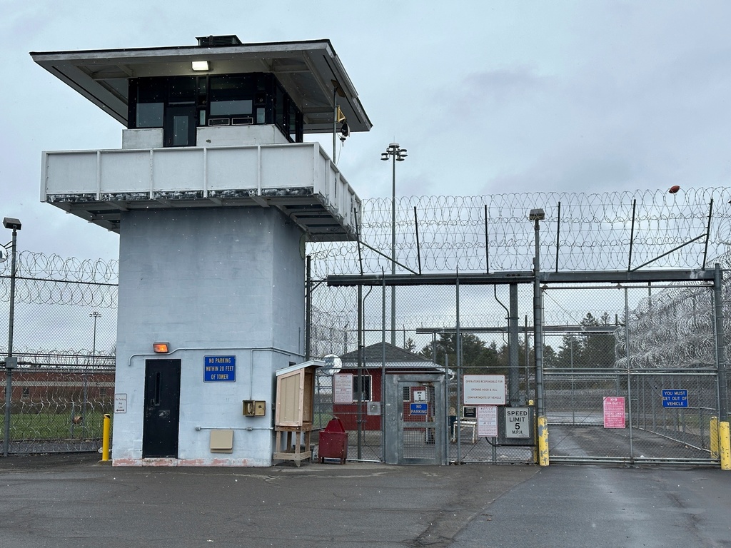 FILE - The Mid-State Correctional Facility is seen on April 16, 2025, in Marcy, N.Y. (AP Photo/Michael Hill, File)