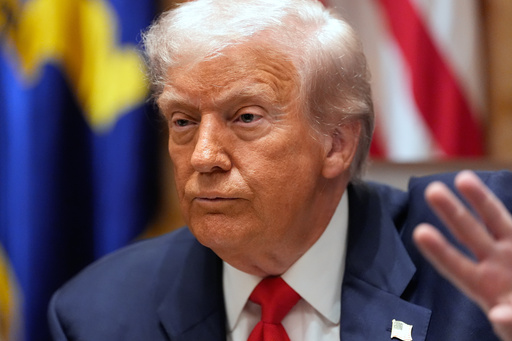President Donald Trump speaks during a meeting with Argentina's President Javier Milei in the Cabinet Room of the White House, Tuesday, Oct. 14, 2025, in Washington. (AP Photo/Alex Brandon) President Donald Trump speaks during a meeting with Argentina's President Javier Milei in the Cabinet Room of the White House, Tuesday, Oct. 14, 2025, in Washington. (AP Photo/Alex Brandon)