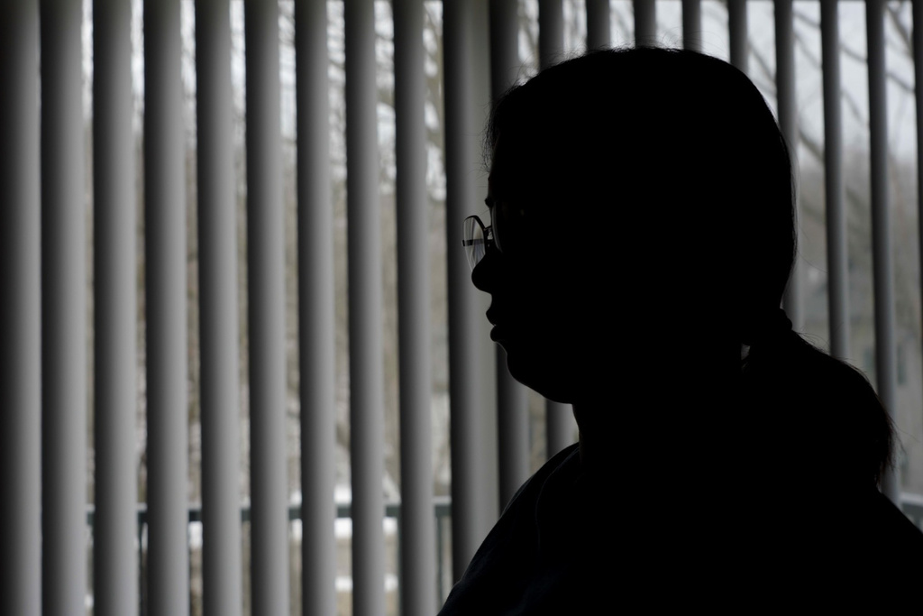 A Venezuelan refugee poses for a photo on Tuesday, Feb. 10, 2026, in Cottage Grove, Minn. (AP Photo/Mark Vancleave)