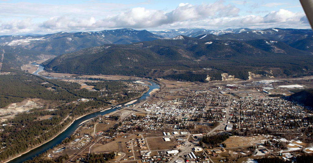 FILE - The town of Libby, Mont., is seen Feb. 17, 2010. (AP Photo/Rick Bowmer, File)