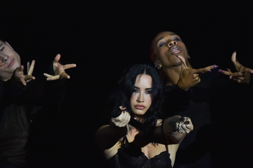 Demi Lovato performs at "One Night Only" on Sunday, Oct. 26, 2025, at Hollywood Palladium in Los Angeles. (Photo by Richard Shotwell/Invision/AP) Demi Lovato performs at "One Night Only" on Sunday, Oct. 26, 2025, at Hollywood Palladium in Los Angeles. (Photo by Richard Shotwell/Invision/AP)