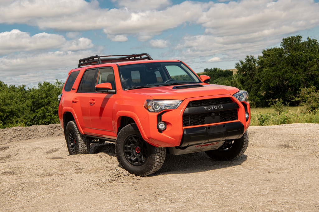 This photo provided by Toyota shows the 2023 4Runner. The Toyota 4Runner is a rugged, old-school midsize SUV that's found success as an alternative to bland car-based SUVs. (Courtesy of Toyota Motor Sales U.S.A. via AP)