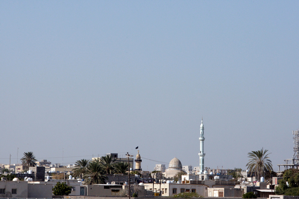 FILE -A view of the island of Qeshm, which oversees the strategic waterway of the Strait of Hormuz, Iran, on Dec. 24, 2011. (AP Photo/Vahid Salemi, File)