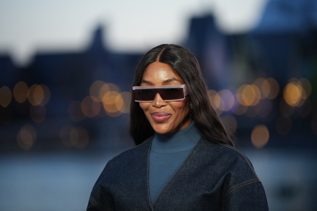 Naomi Campbell attends the inauguration of Disney Adventure World and World Of Frozen at Disneyland Paris in Marne-la-Vallee, east of Paris, Saturday, March 28, 2026. (AP Photo/Christophe Ena)