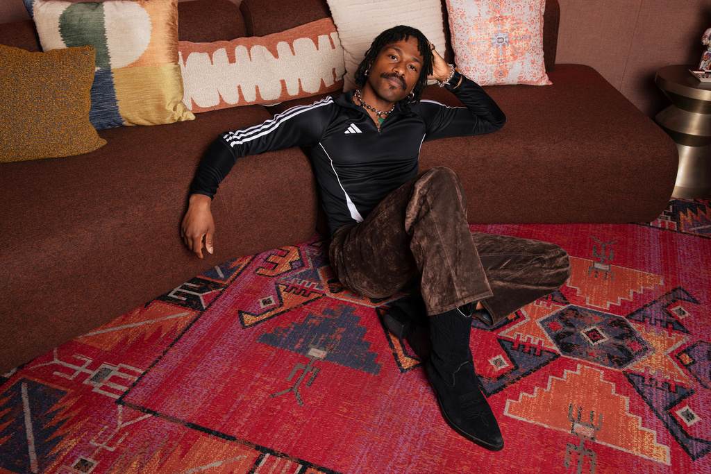 Duckwrth poses for a portrait at Amazon's studio 126 in Culver City, Calif on Monday, Dec. 29, 2025. (Photo by Rebecca Cabage/Invision/AP)