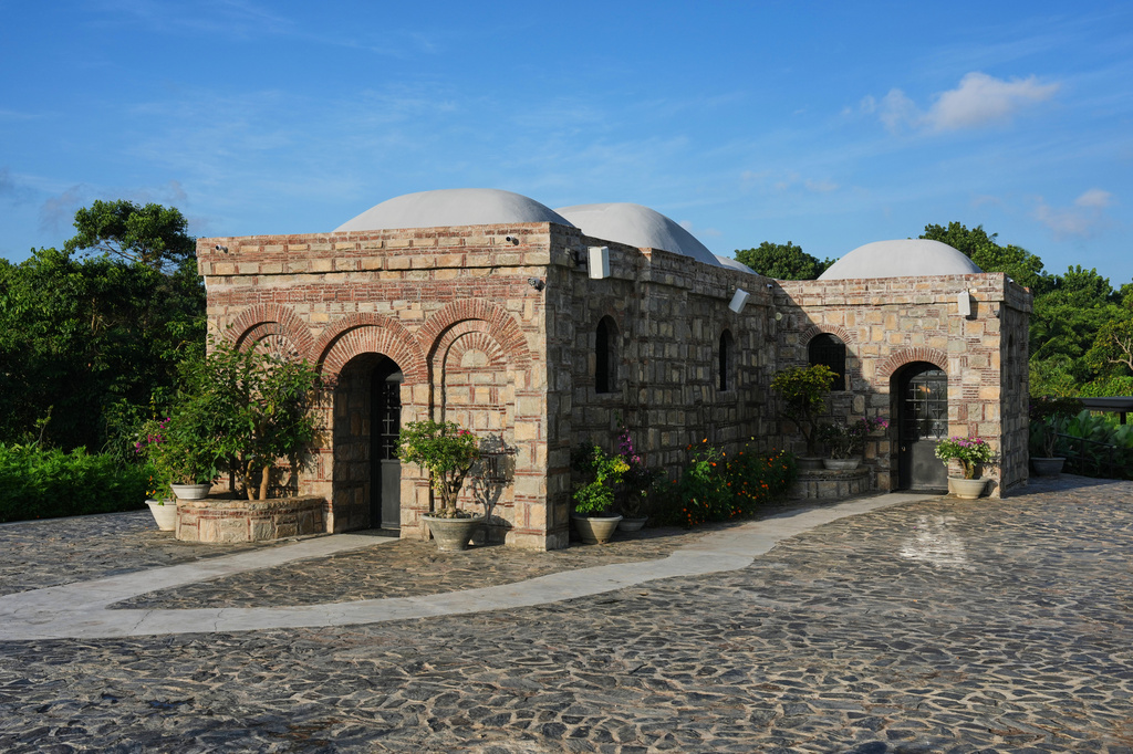 The Ephesus House, a replica of the House of the Virgin Mary in Ephesus, Turkey, now stands at Alfonso town, Cavite province, Philippines on July 16, 2026. (AP Photo/Aaron Favila)