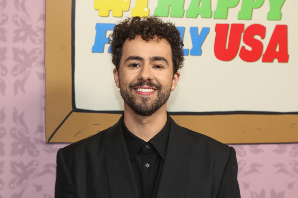 FILE - Actor Ramy Youssef attends the, "#1 Happy Family USA," premiere at Metrograph on April 16, 2025, in New York. (Photo by Andy Kropa/Invision/AP, File)