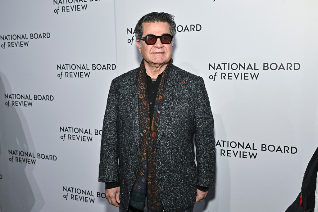 Jafar Panahi attends the National Board of Review Awards gala at Cipriani 42nd Street on Tuesday, Jan. 13, 2026, in New York. (Photo by Evan Agostini/Invision/AP)