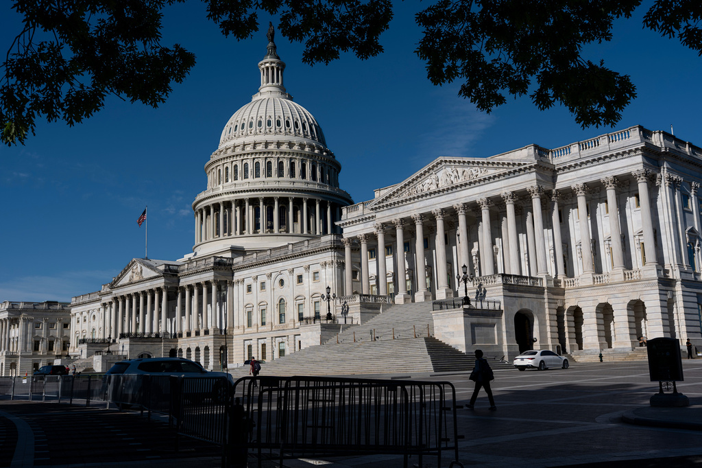 The Capitol is seen in Washington, Tuesday, June 16, 2026. (AP Photo/J. Scott Applewhite)