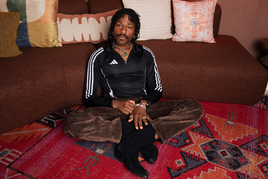 Duckwrth poses for a portrait at Amazon's studio 126 in Culver City, Calif on Monday, Dec. 29, 2025. (Photo by Rebecca Cabage/Invision/AP)