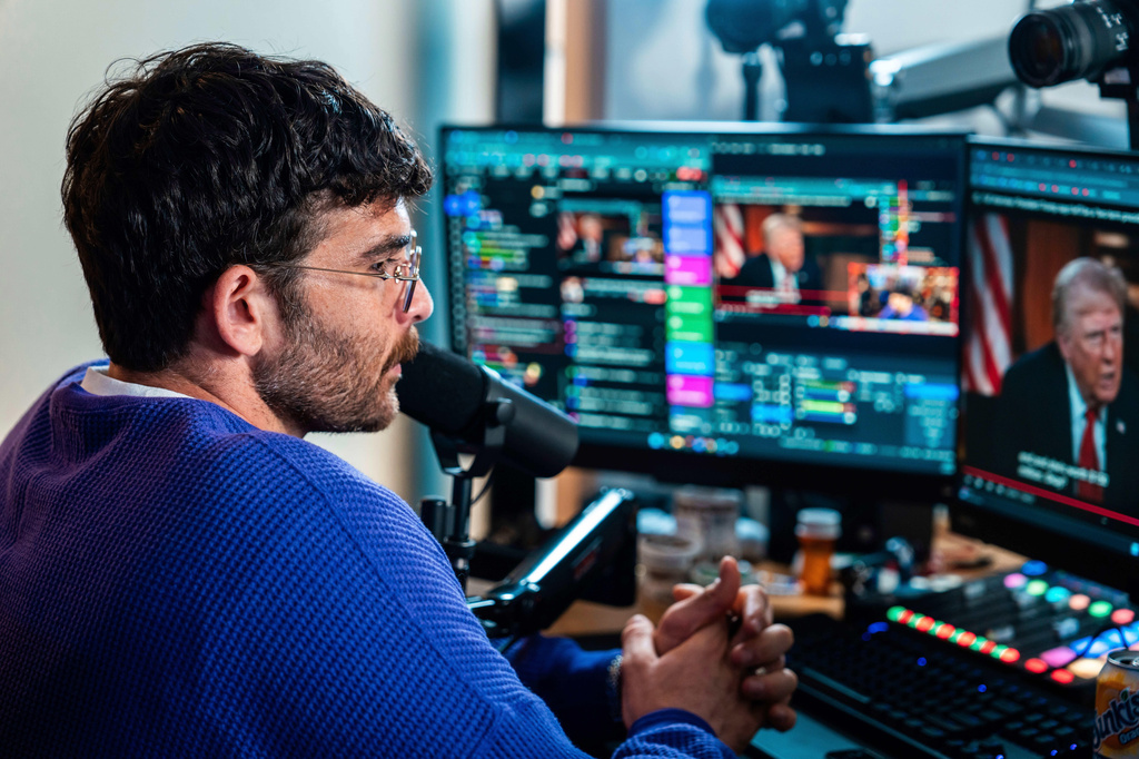 FILE - An undated photo provided by Mauricio Miranda shows streamer Hasan Piker. (Mauricio Miranda via AP)