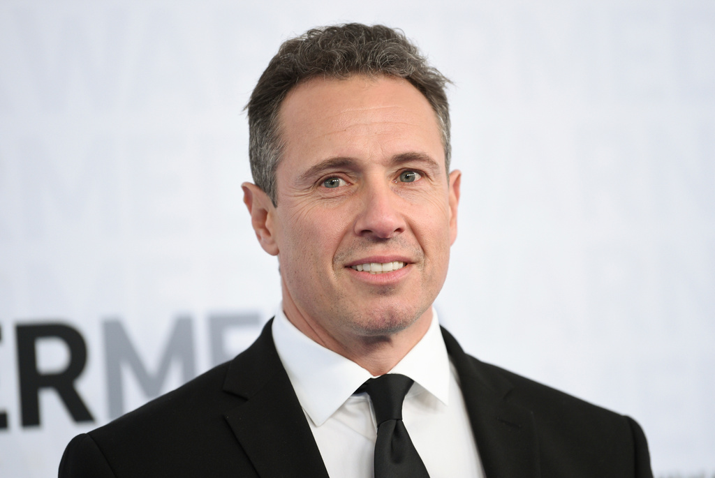 FILE - CNN news anchor Chris Cuomo at the WarnerMedia Upfront in New York, May 15, 2019. (Photo by Evan Agostini/Invision/AP, File)