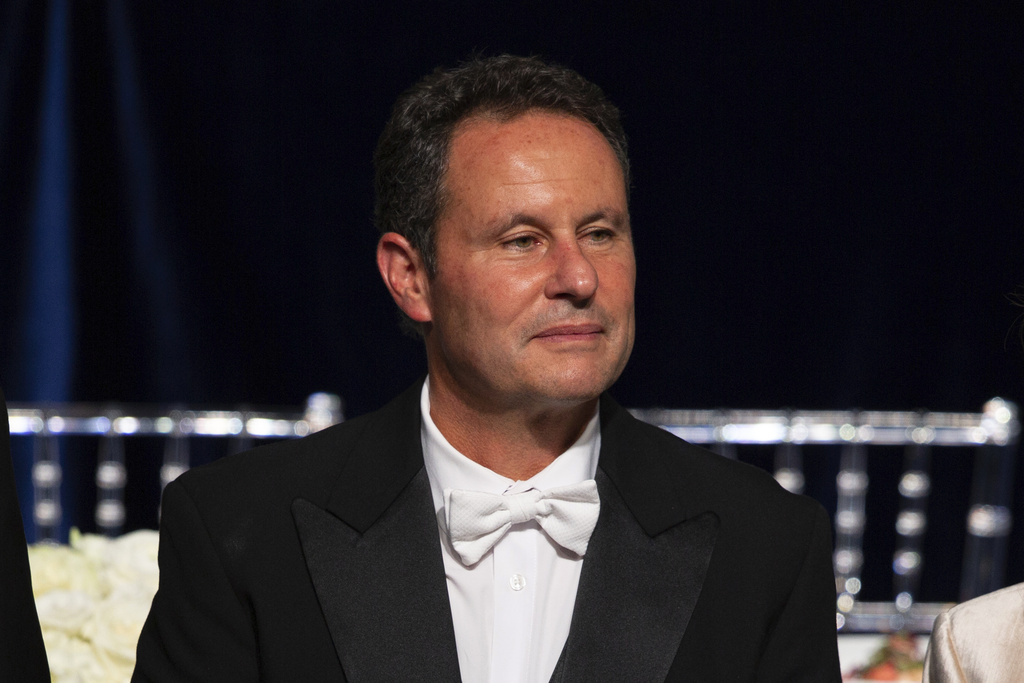 FILE - Fox & Friends host Brian Kilmeade attends the 79th annual Alfred E. Smith Memorial Foundation Dinner, Oct. 17, 2024, in New York. (AP Photo/Ted Shaffrey, File)