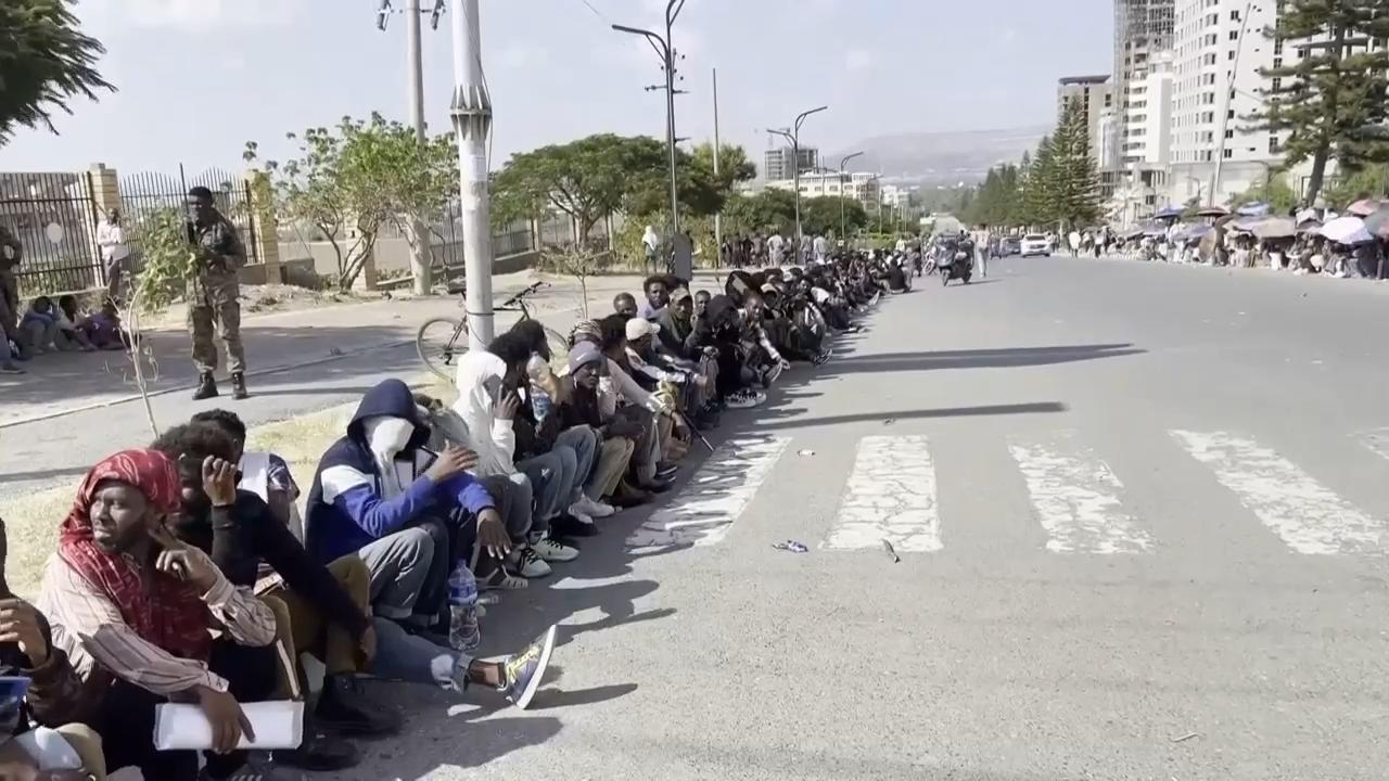 Ethiopia has established a six-month caretaker administration in Tigray following renewed fighting that threatens a 2022 peace agreement. Hundreds of former fighters have begun registering for a program aimed at helping them return to civilian life. The administration is expected to restore public services, support displaced people and prepare for regional elections. (AP video/Filmon Equar Hailu)