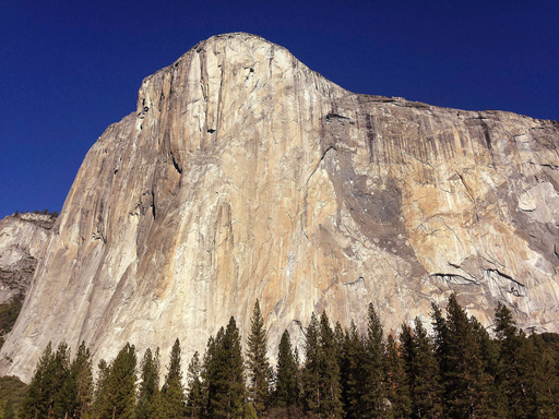FILE - El Capitan stands in Yosemite National Park, Calif., Jan. 14, 2015. (AP Photo/Ben Margot, File) FILE - El Capitan stands in Yosemite National Park, Calif., Jan. 14, 2015. (AP Photo/Ben Margot, File)