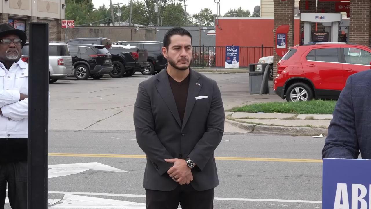 Republicans are aggressively going after Abdul El-Sayed, the Democratic Senate nominee from Michigan. And not just his progressive views, but his name (AP video shot by: Mike Householder)