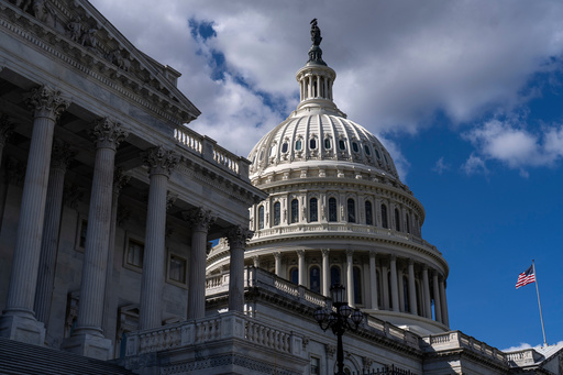 The U.S. Capitol is seen on the second day of the government shutdown, in Washington, Thursday, Oct. 2, 2025. (AP Photo/J. Scott Applewhite) The U.S. Capitol is seen on the second day of the government shutdown, in Washington, Thursday, Oct. 2, 2025. (AP Photo/J. Scott Applewhite)